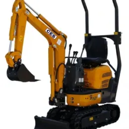 MINI EXCAVATOR 5'-2" BATTERY OPERATED RUBBER TRACK