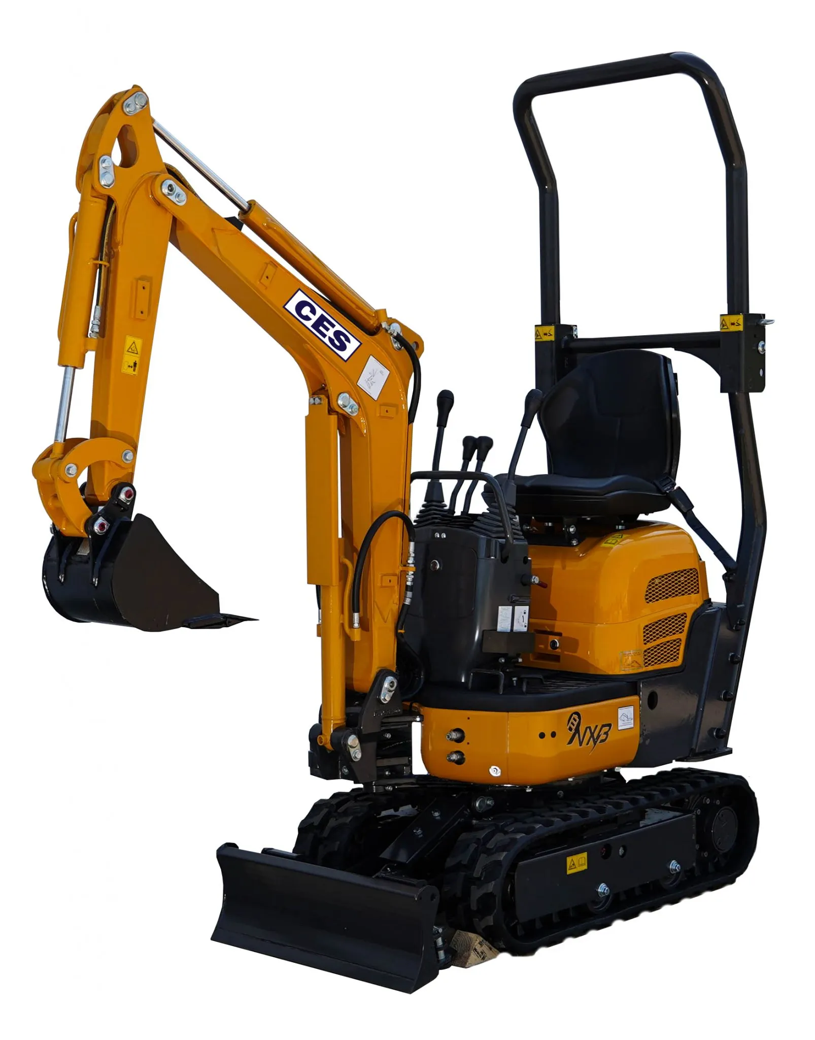 MINI EXCAVATOR 5′-2″ BATTERY OPERATED RUBBER TRACK