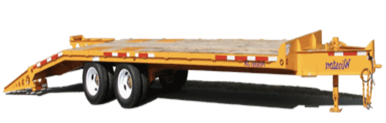 EQUIPMENT TRAILER 9 TON | W/RAMPS | ELECTRIC BRAKES