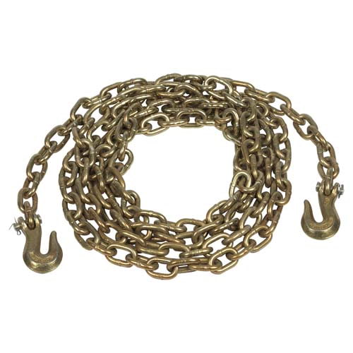 Chain Grade 70 20′ w/ 3/8 grab hooks