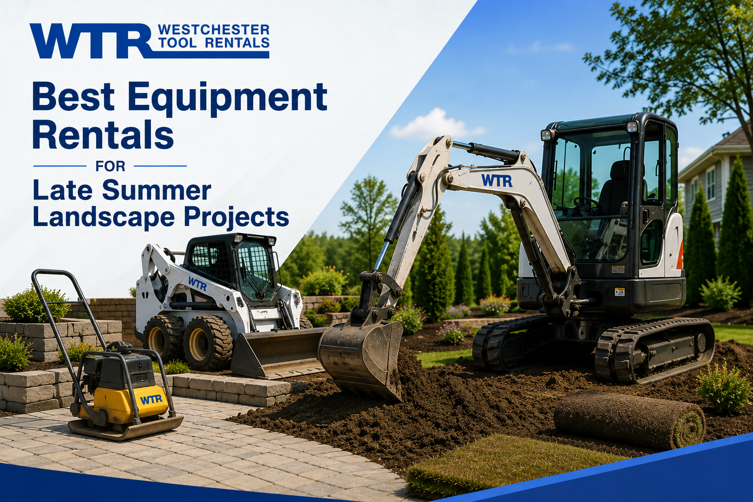Best Equipment Rentals for Late Summer Landscape Projects