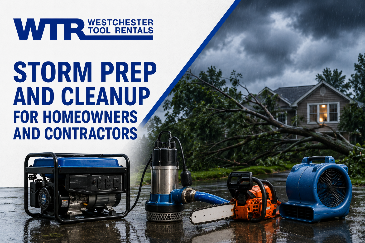 Storm Prep and Cleanup for Homeowners and Contractors